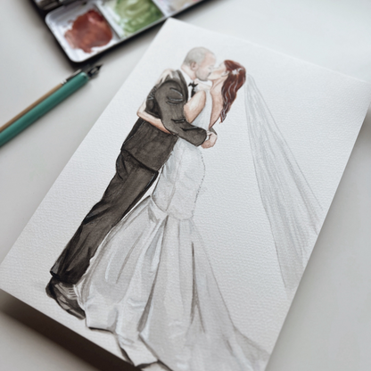 Custom Wedding Portrait