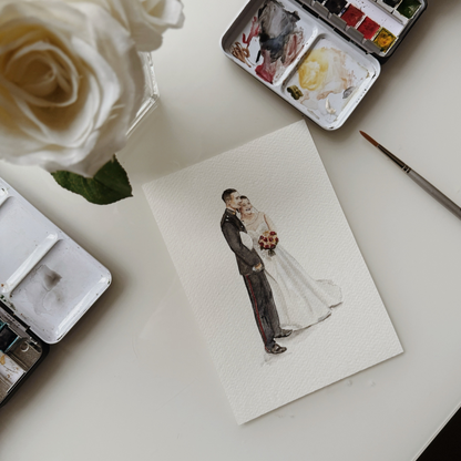 Custom Wedding Portrait