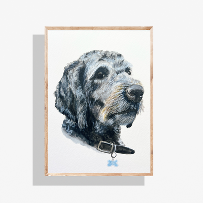 Custom Watercolour Pet Portrait