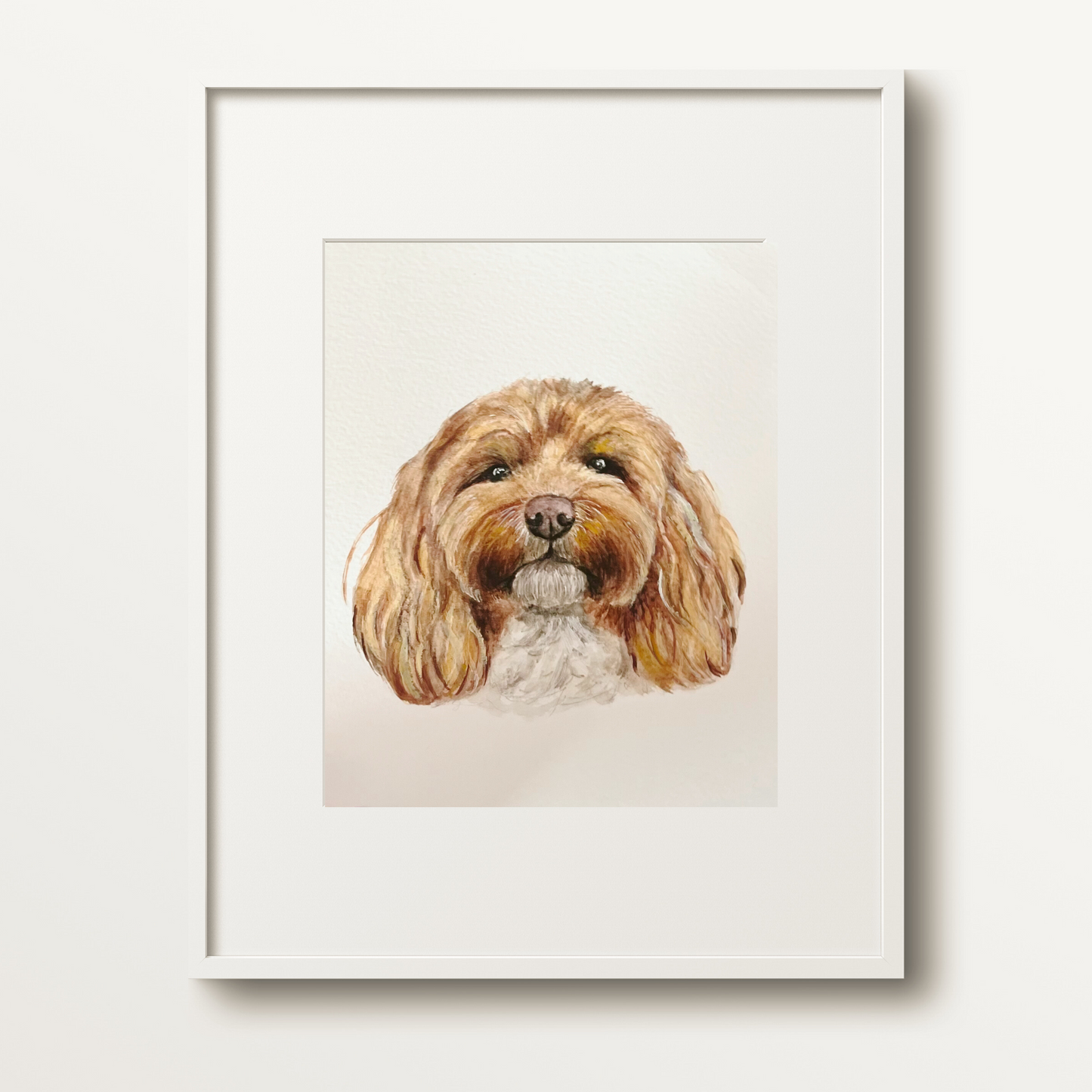 Custom Watercolour Pet Portrait