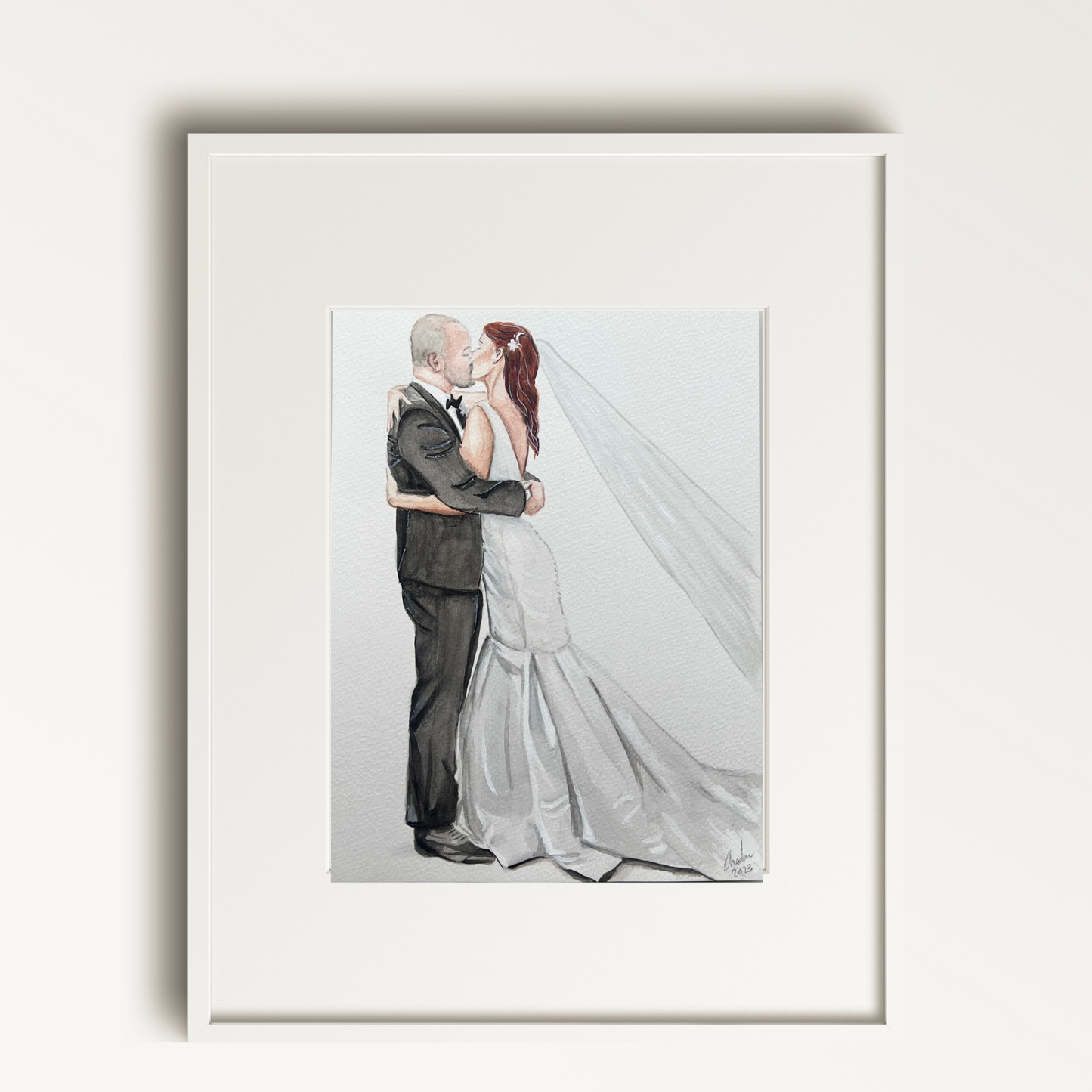 Custom Wedding Portrait